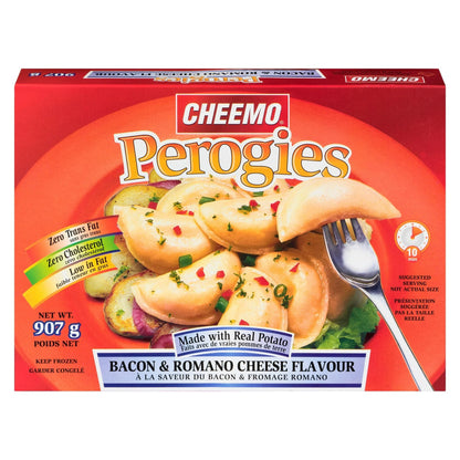 Cheemo Potato, Bacon & Romano Cheese Perogies, 907 g