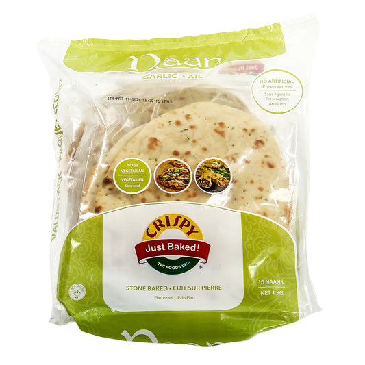 Crispy Garlic Naan, 2 × 500 g
