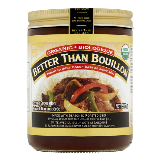 Better Than Bouillon Organic Beef Soup Base, 597 g