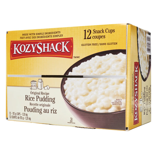 Kozy Shack Original Rice Pudding, 12 × 113 g