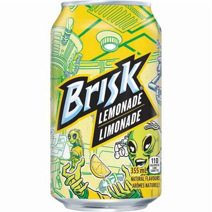 Brisk Lemonade Cans, 12 × 355 mL