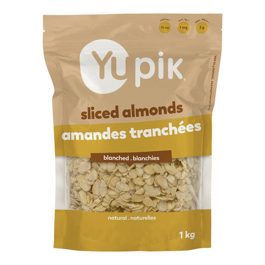 Yupik Sliced Almonds, 1 kg