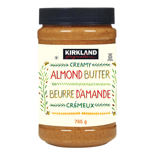 Kirkland Signature Creamy Almond Butter, 765.44 g (27.00 oz.)