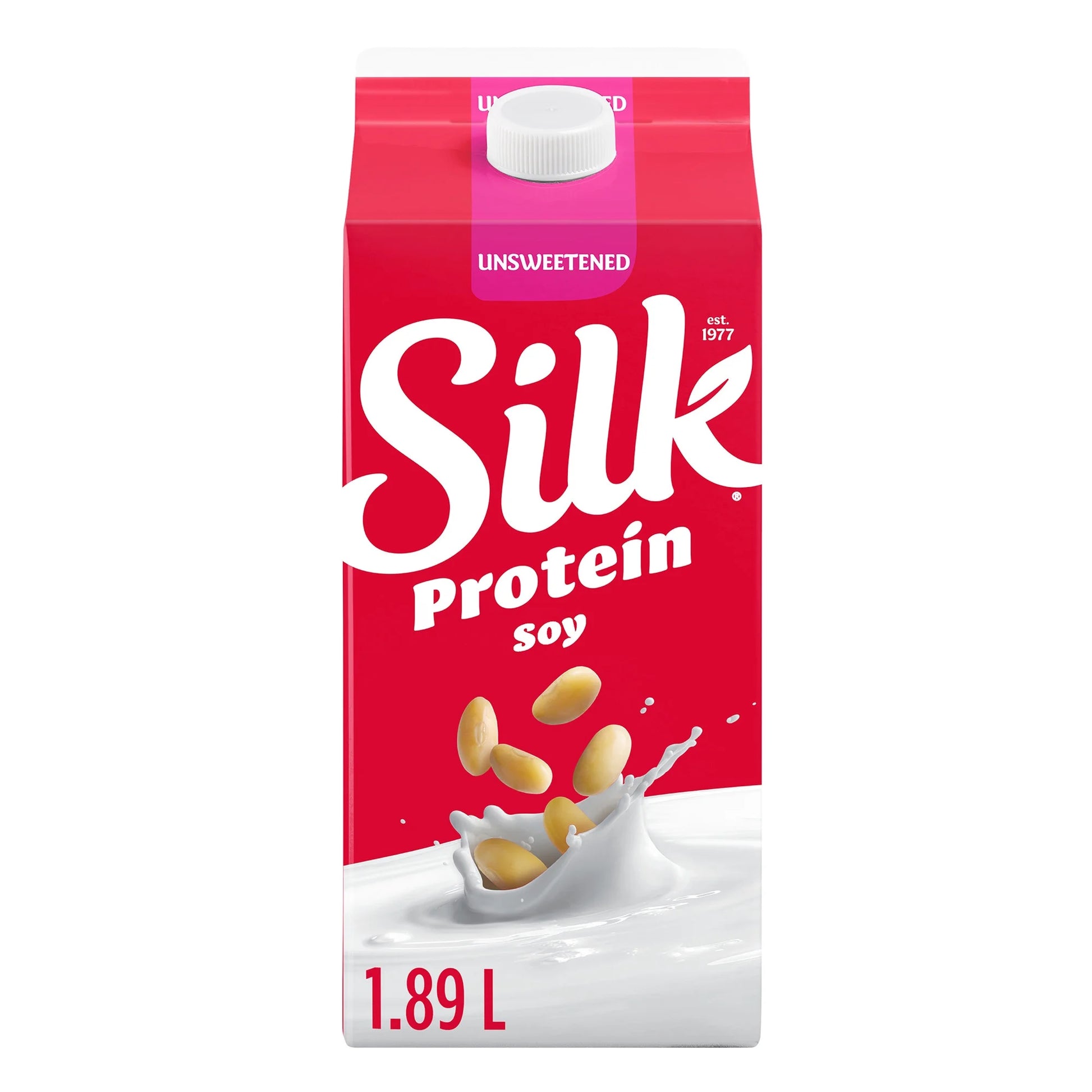 Silk Unsweetened Soy Milk Alternative, 1.89 L