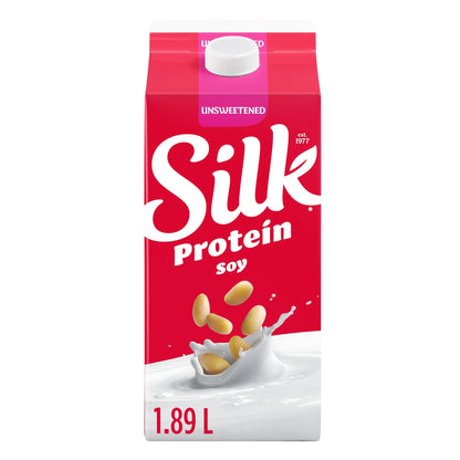 Silk Unsweetened Soy Milk Alternative, 1.89 L