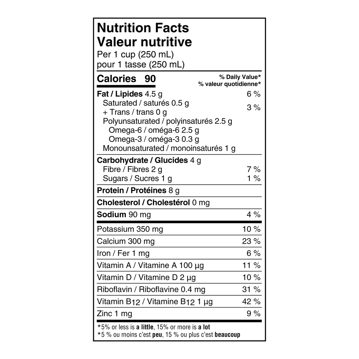 Silk Unsweetened Soy Milk Alternative, 1.89 L