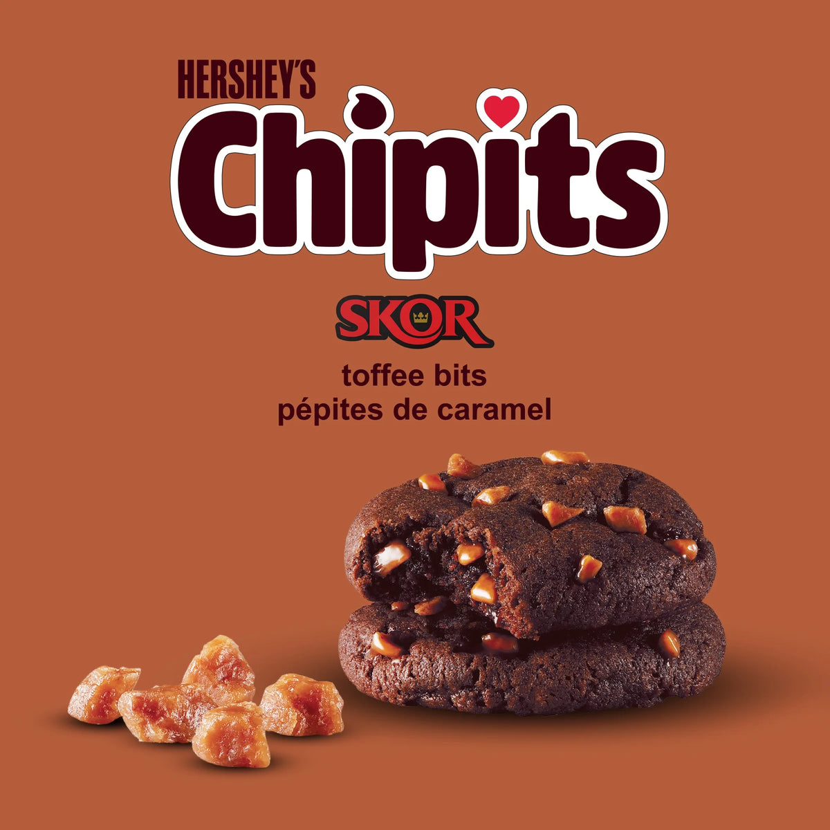 Hershey's Chipits Skor Toffee Bits, 200 g