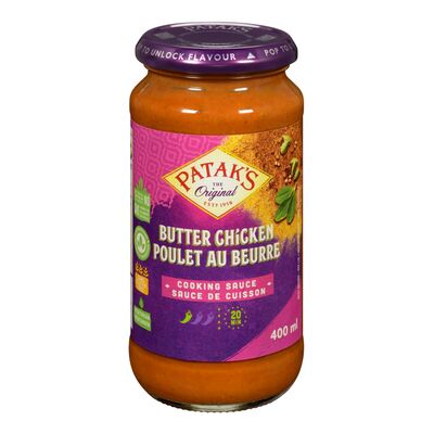 Patak's Butter Chicken Cooking Sauce, 400 mL