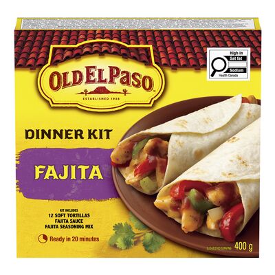 Old El Paso Fajita Dinner Kit, 400 g
