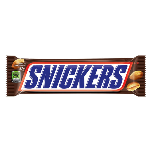 Snickers Chocolate Bars, 48 × 52 g