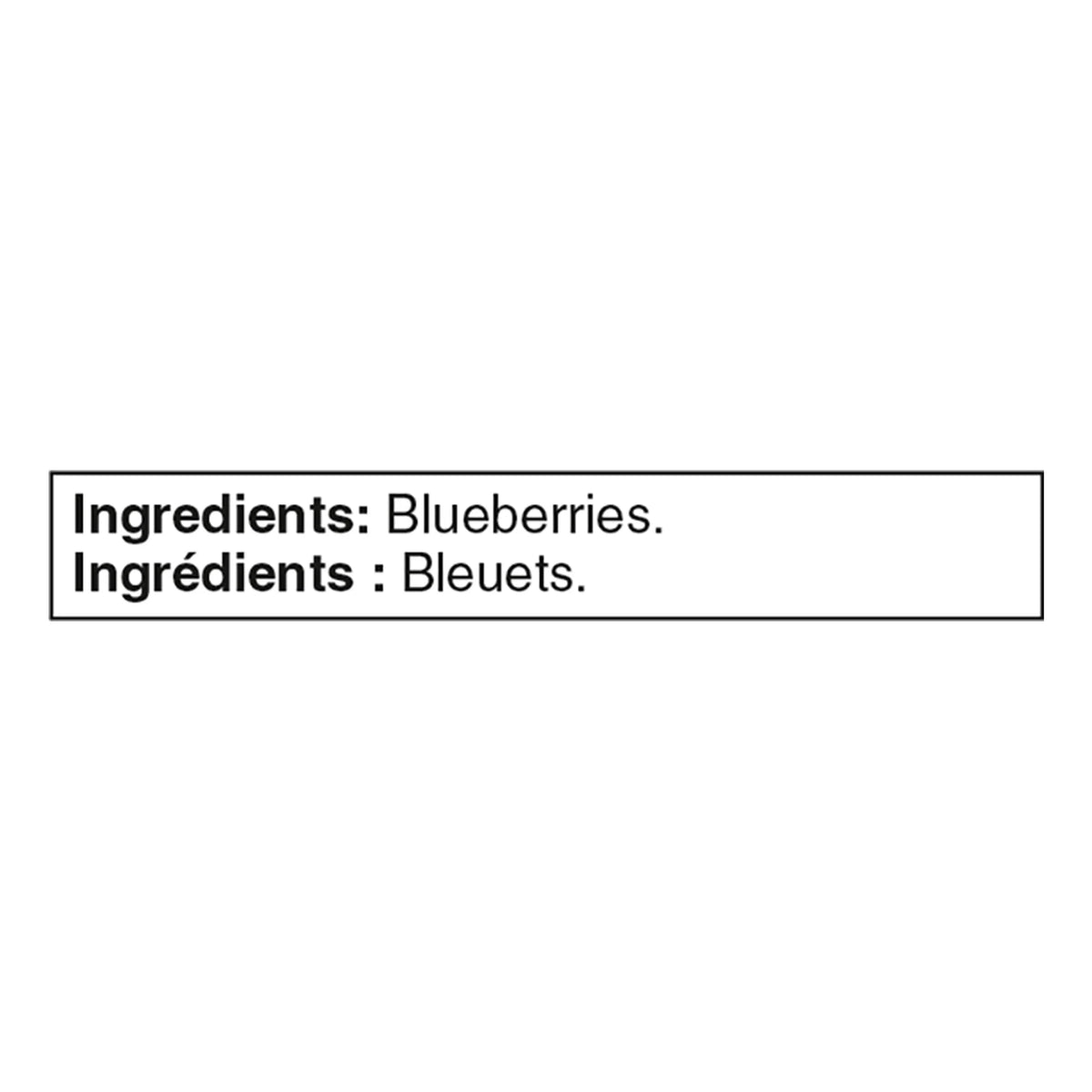 Great Value Cultivated Blueberries, 600 g