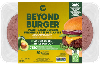 Beyond Meat Plant-Based Burger with Avocado Oil, 2 Burgers, 226 g