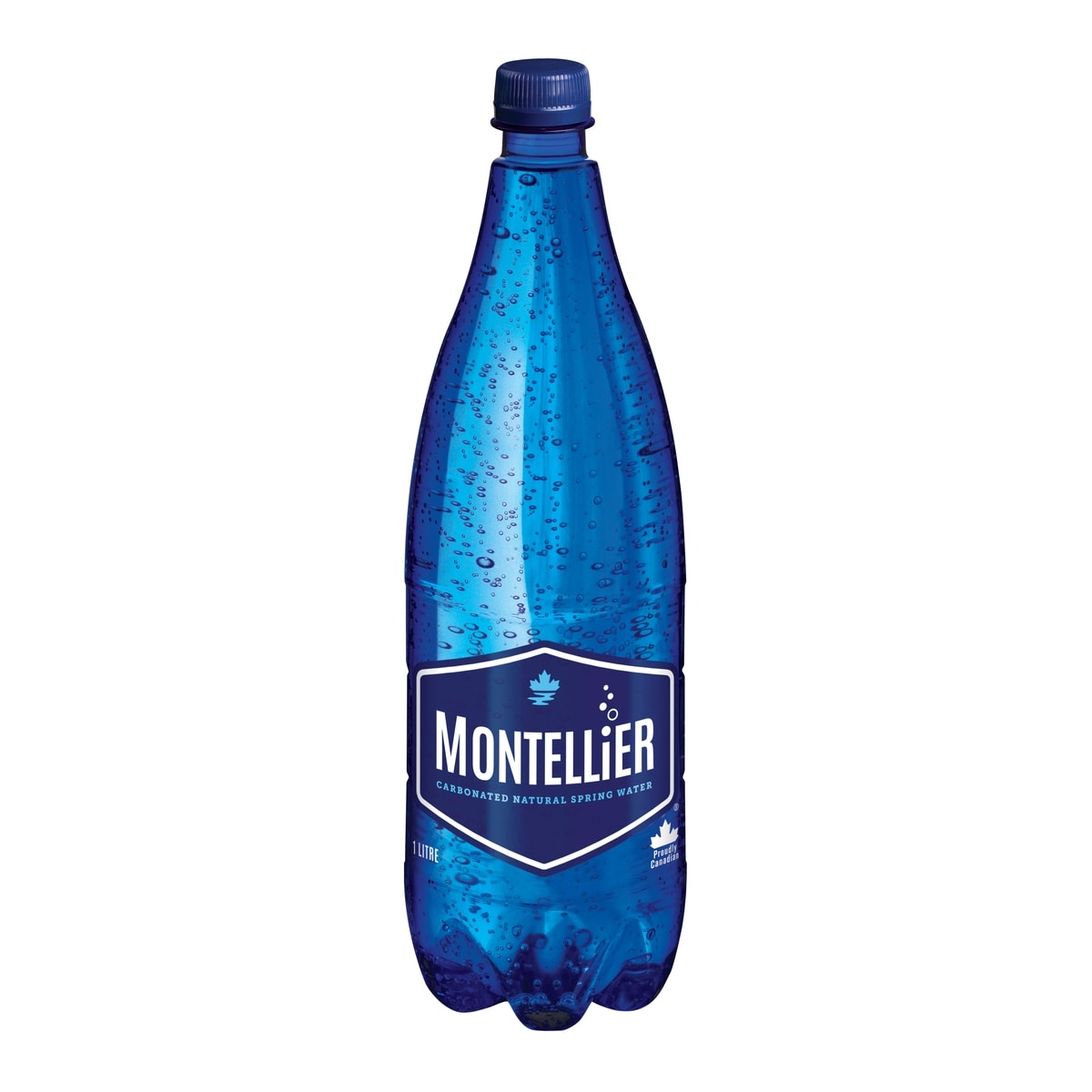 Montellier Carbonated Natural Spring Water, 1 L