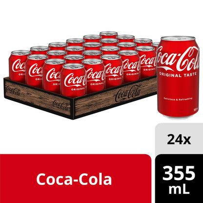 Coca-Cola Cola Cans, 24 × 355 mL