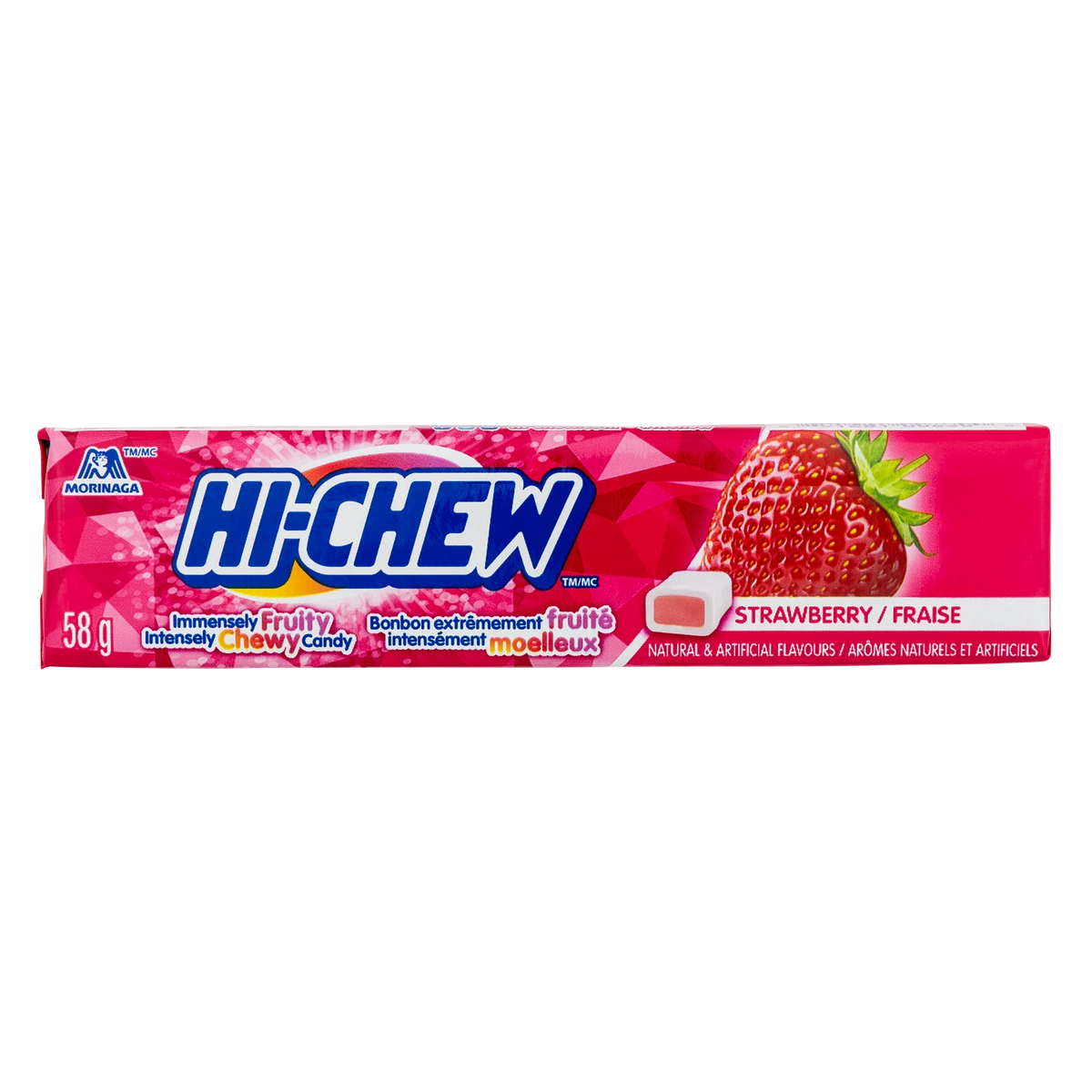 Hi-Chew Strawberry Candy, 12 × 58 g