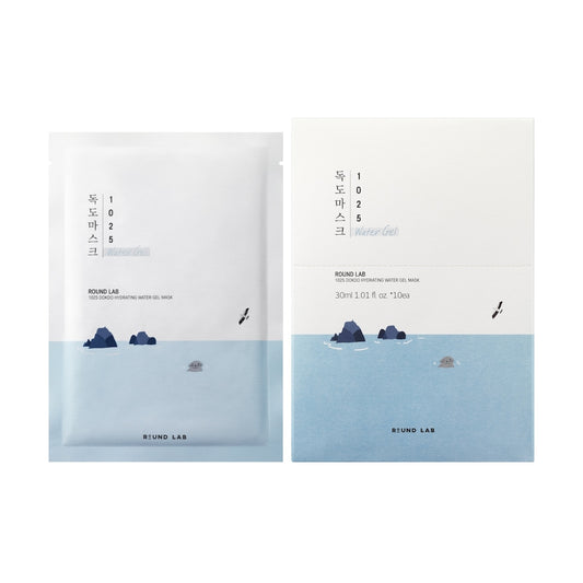 Round Lab 1025 Dokdo Water Gel Mask, 10 count