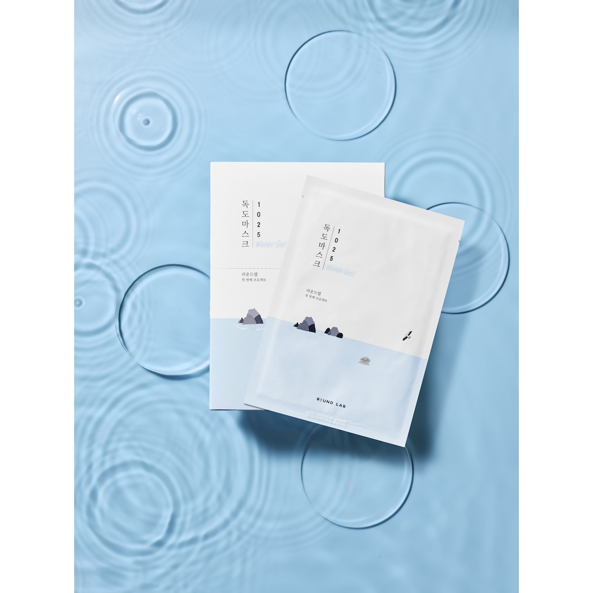 Round Lab 1025 Dokdo Water Gel Mask, 10 count