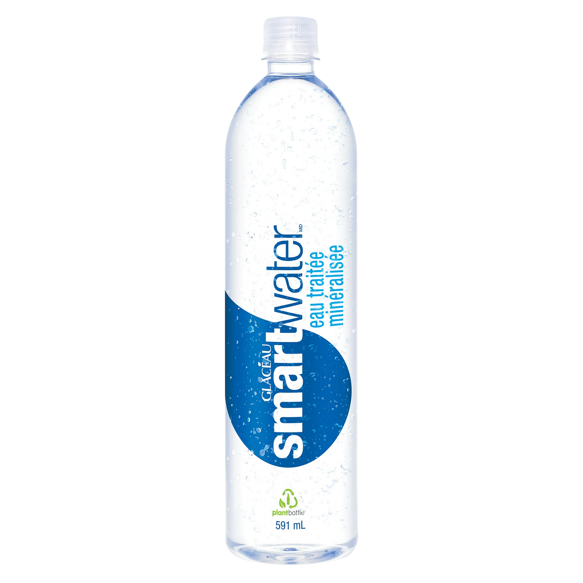 Glacéau Smartwater Vapour-Distilled Water, 24 × 591 mL