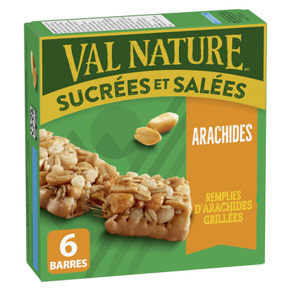Nature Valley Sweet & Salty Nut Peanut Granola Bars, 6 Bars, 210 g