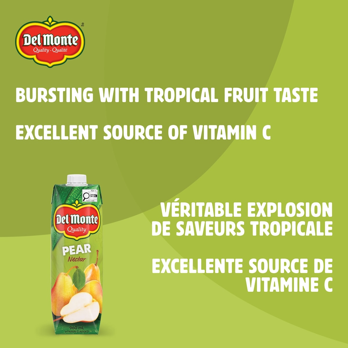 Del Monte Pear Nectar, 960 mL