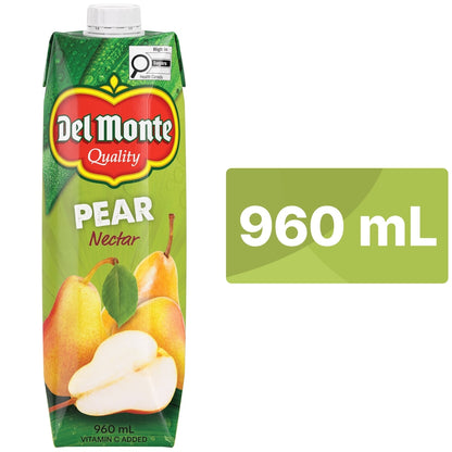 Del Monte Pear Nectar, 960 mL