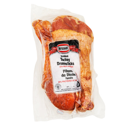Brandt Smoked Turkey Legs, 1.2 kg average weight