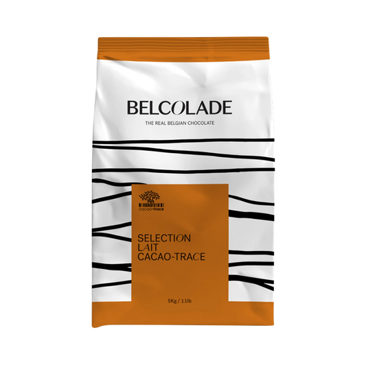 Belcolade 34% Milk Chocolate Drops, 5 kg