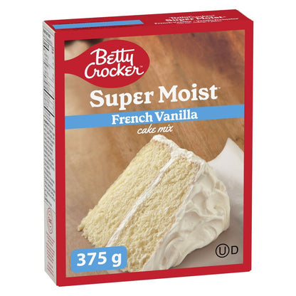 Betty Crocker SuperMoist Cake Mix French Vanilla, 375 g