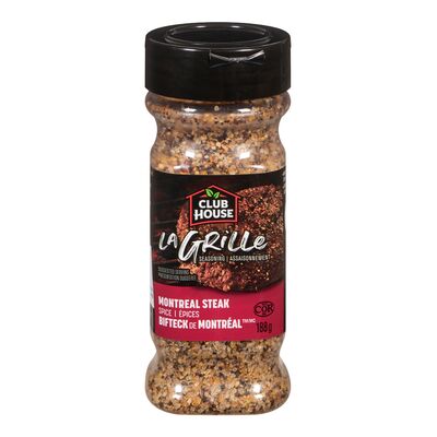 Club House Montreal Steak Spice Seasoning, 188 g