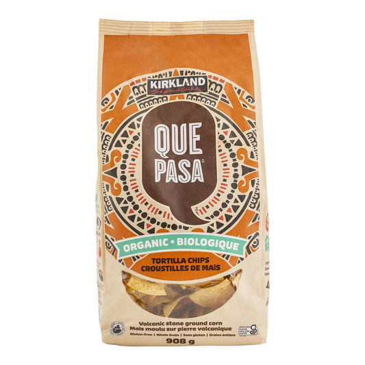 Kirkland Signature Que Pasa Tortilla Chips, Lightly Salted, 908 g