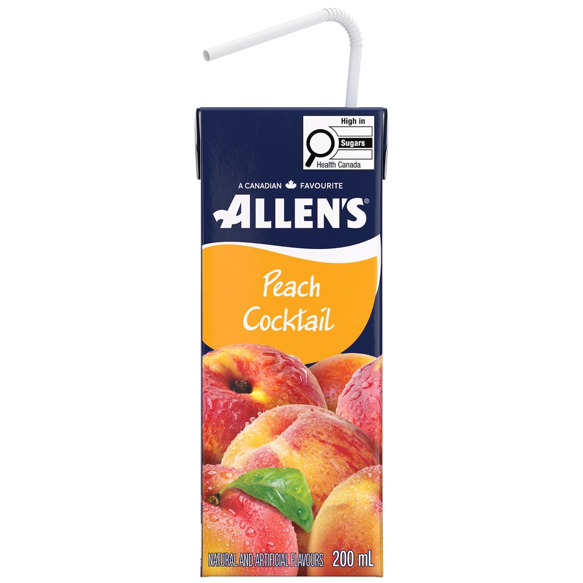 Allen's Peach Cocktail, 8 × 200 mL