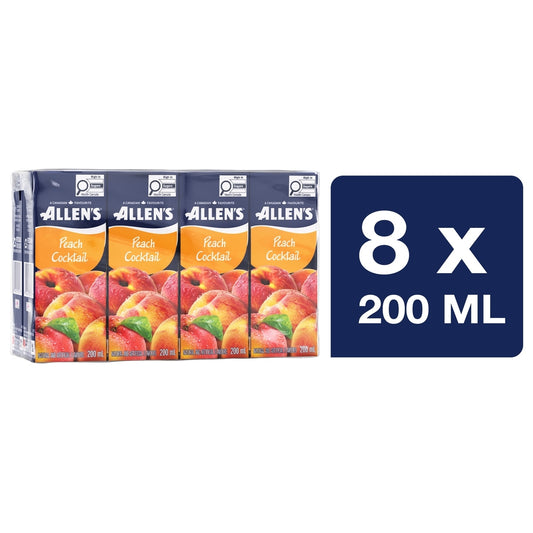 Allen's Peach Cocktail, 8 × 200 mL