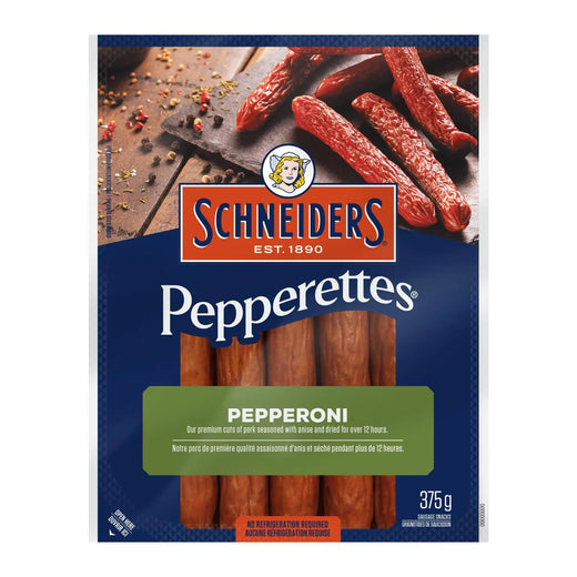Schneiders Pepperettes Pepperoni Sausage Sticks, 375 g