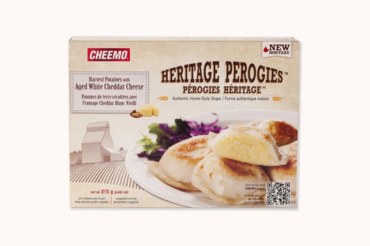 Cheemo Heritage Potatoes with Aged White Cheddar Cheese Perogies, 815 g
