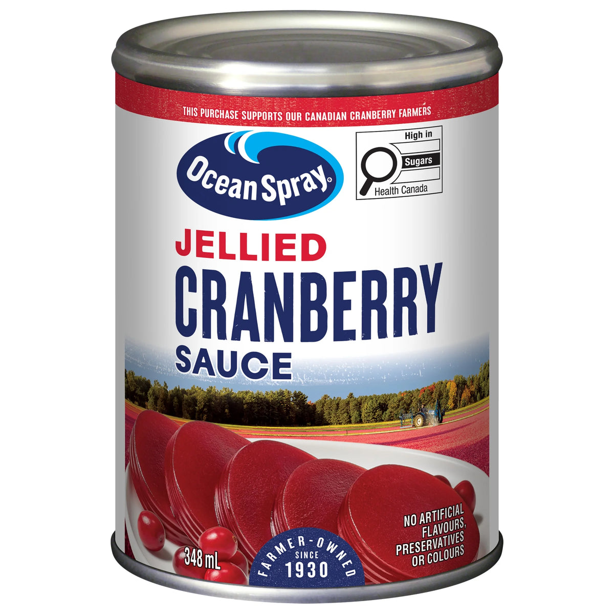 Ocean Spray Jellied Cranberry Sauce, 348 mL