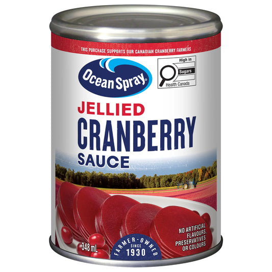Ocean Spray Jellied Cranberry Sauce, 348 mL