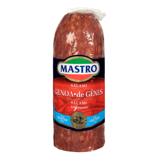 Mastro Hot Genoa Salami, 1.2 kg average weight