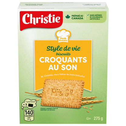 Peek Freans Lifestyle Bran Crunch Cookies, 275 g