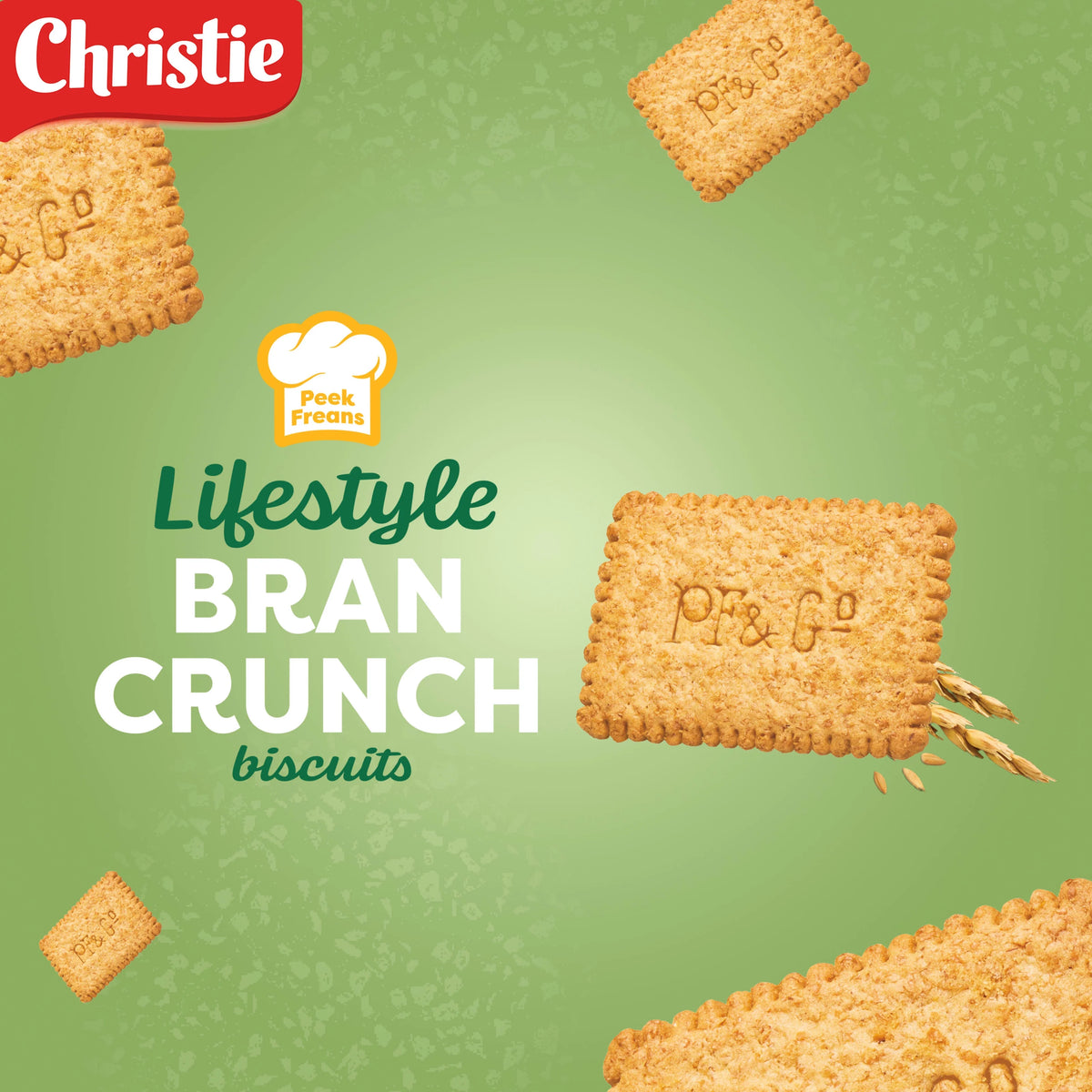 Peek Freans Lifestyle Bran Crunch Cookies, 275 g