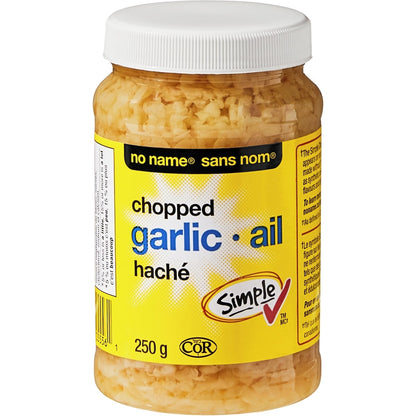 No name Chopped Garlic, 250 g