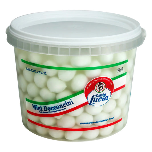 Santa Lucia Mini Bocconcini Soft Cheese, approx. 150 × 10 g balls, 1.5 kg