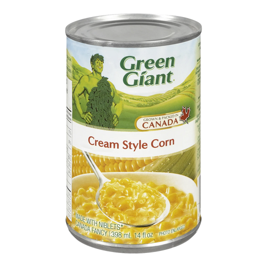 Green Giant Cream Corn, 12 × 398 mL