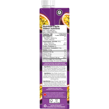 Rubicon Passion Fruit Juice, 1 L