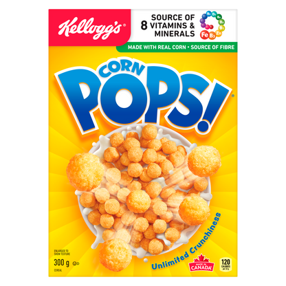 Kelloggs Corn Pops Cereal, 300 g
