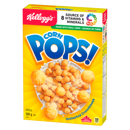 Kelloggs Corn Pops Cereal, 300 g