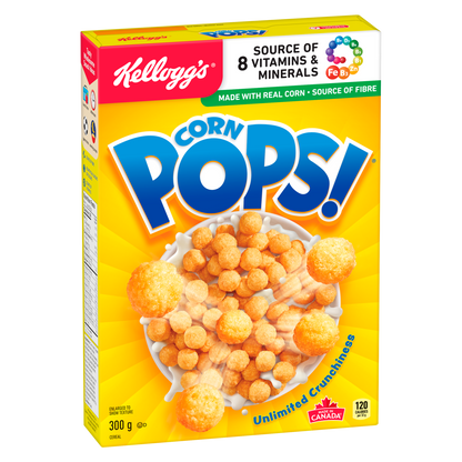 Kelloggs Corn Pops Cereal, 300 g