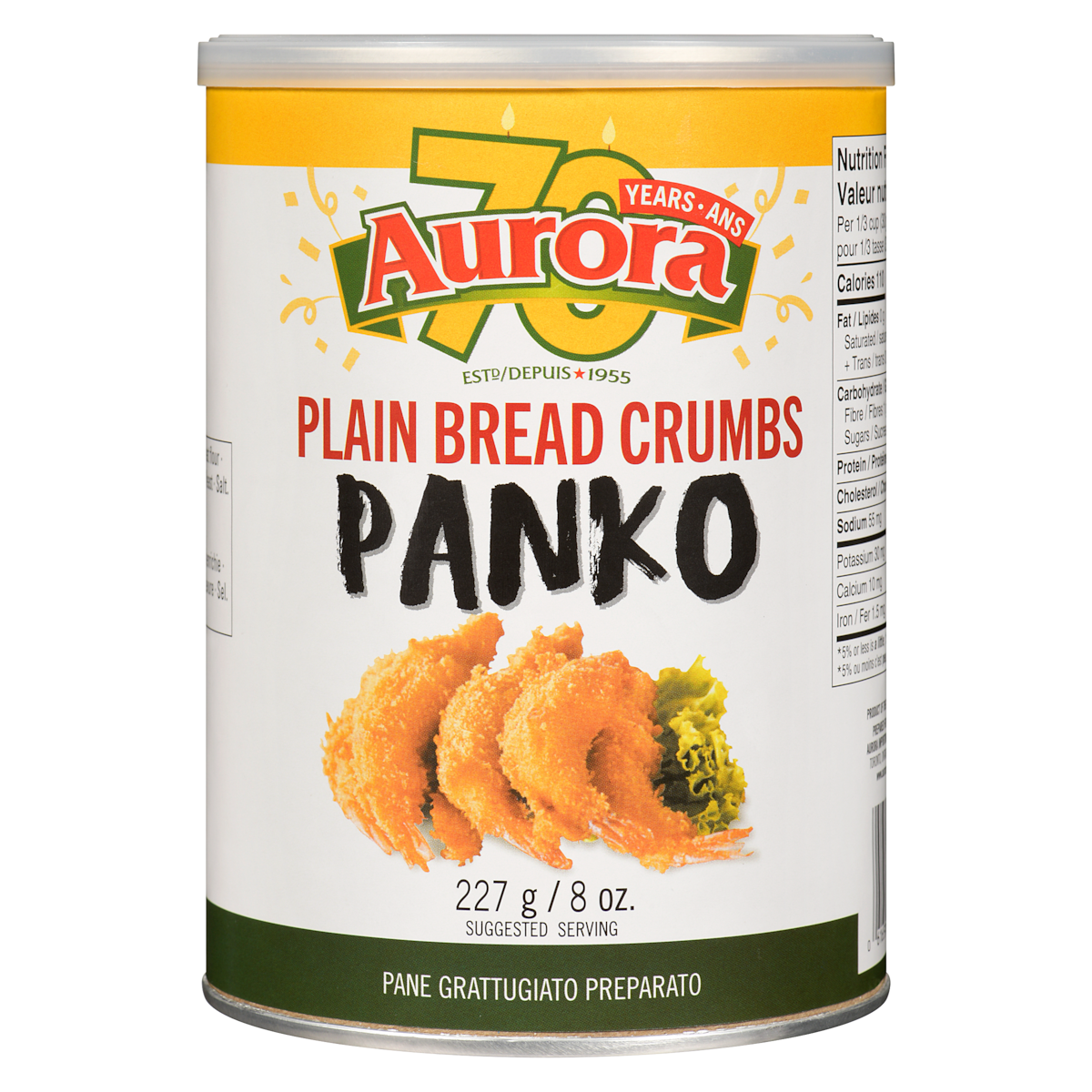 Aurora Panko Bread Crumbs, 227 g