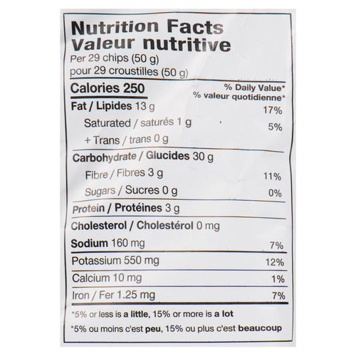 Covered Bridge Gluten-Free Potato Chips Sea Salt, 170 g