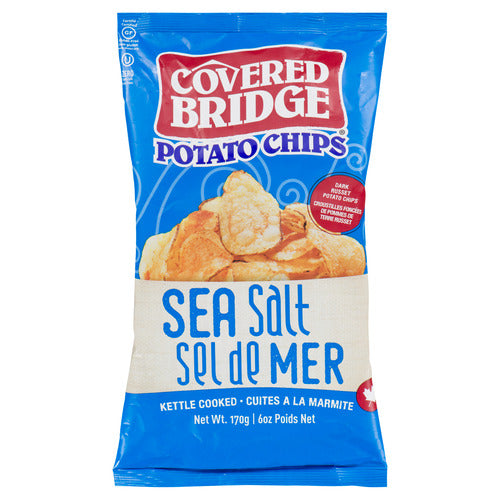 Covered Bridge Gluten-Free Potato Chips Sea Salt, 170 g