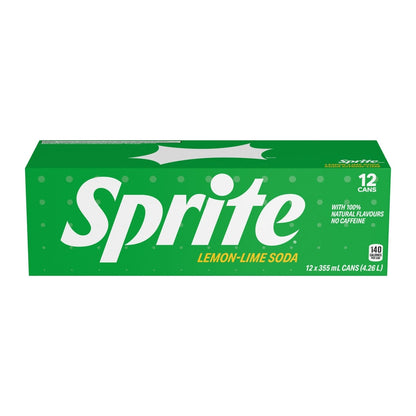 Sprite Lemon Lime Soda, 12 × 355 mL